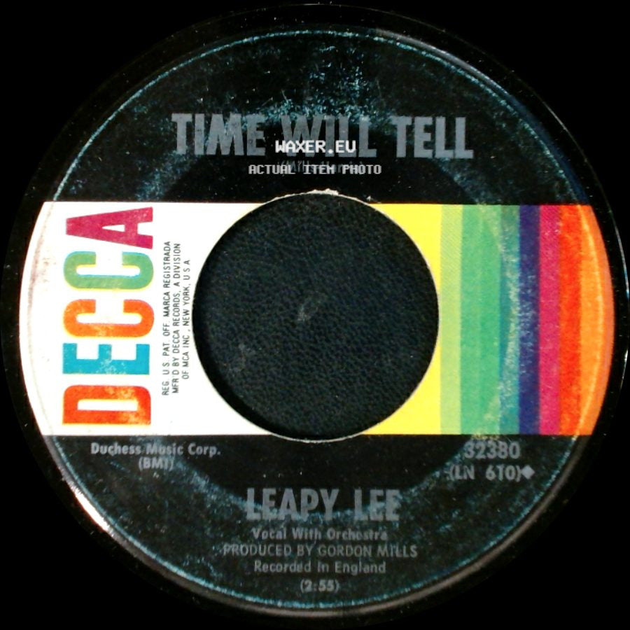 Leapy Lee - Time Will Tell / Little Arrows side A