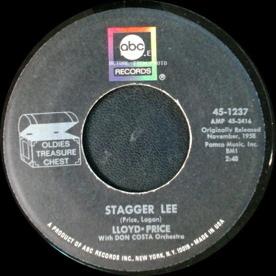 Lloyd Price - Stagger Lee / Personality side A