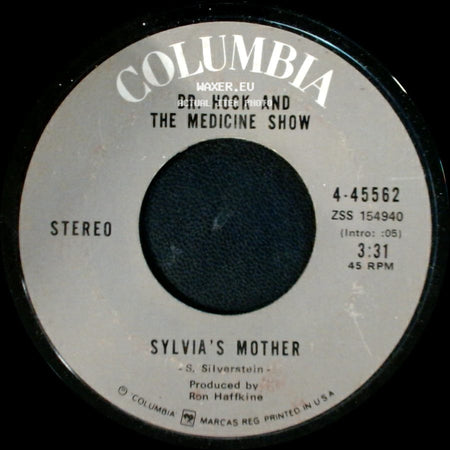 Dr. Hook And The Medicine Show - Makin' It Natural / Sylvia's Mother side B