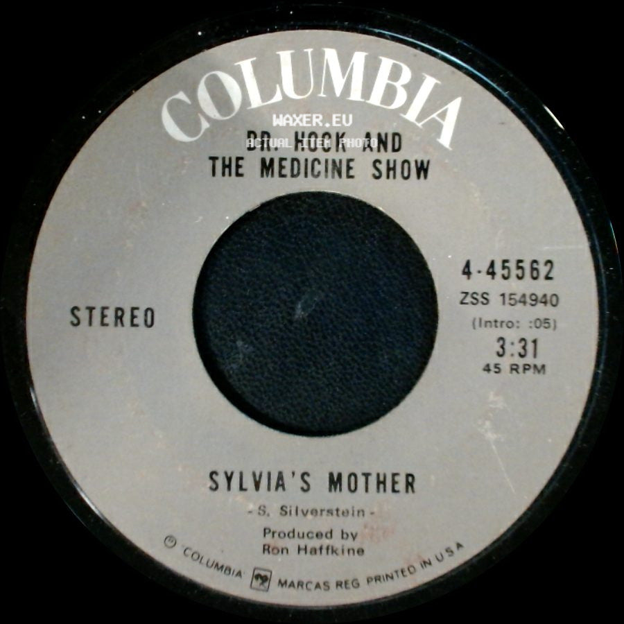 Dr. Hook And The Medicine Show - Makin' It Natural / Sylvia's Mother side B