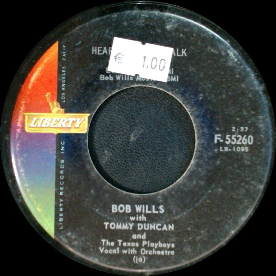 Bob Wills With Tommy Duncan And The Texas Playboys - What's The Matter With The Mill / Heartaches By The Number side B