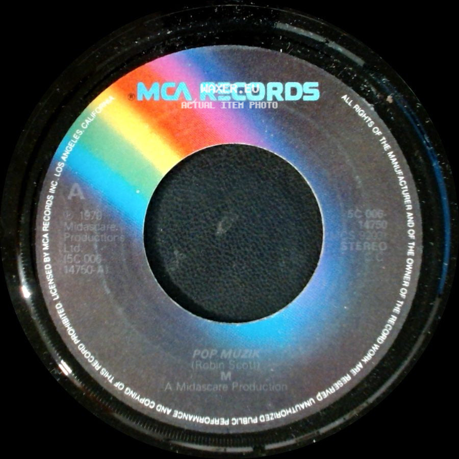 M - M Faktor / Pop Muzik side B