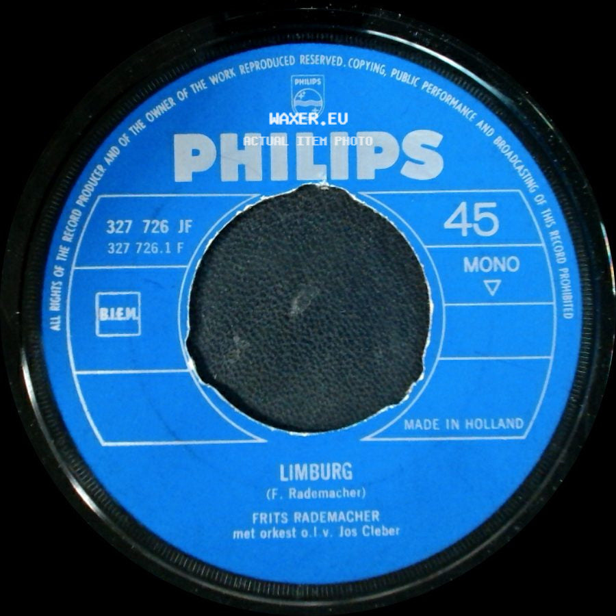 Frits Rademacher - Loeënde Klokke / Limburg side B
