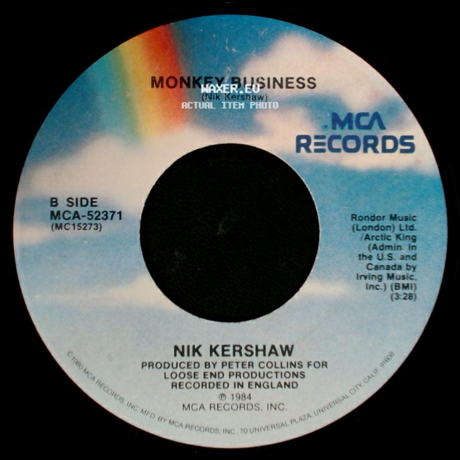 Nik Kershaw - Wouldn't It Be Good / Monkey Business side B