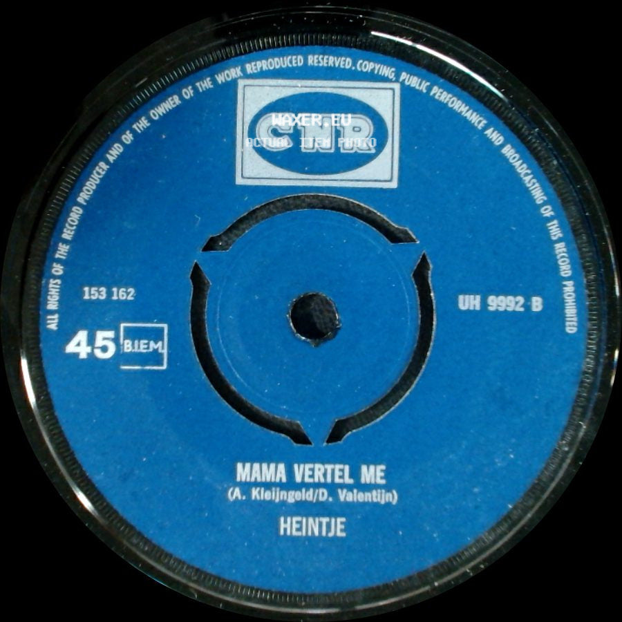 Heintje - Mama Vertel Me / Mijn Vriendinnetje side A