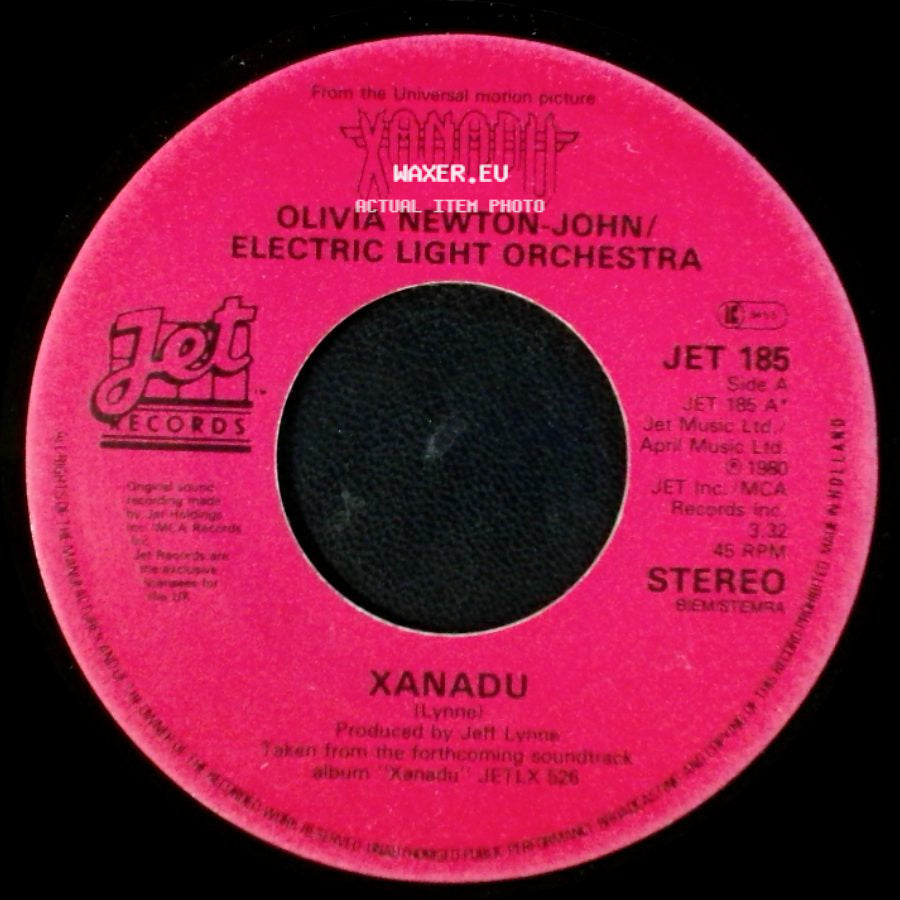 Olivia Newton-John / Electric Light Orchestra / Olivia Newton-John - Xanadu / Fool Country side A