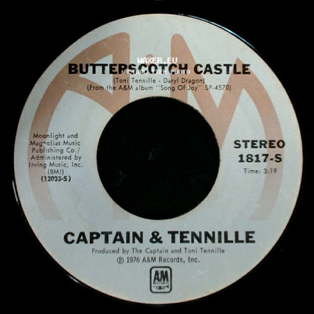 Captain & Tennille - Butterscotch Castle / Shop Around side A