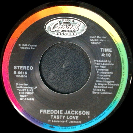 Freddie Jackson - Tasty Love / I Wanna Say I Love You side A