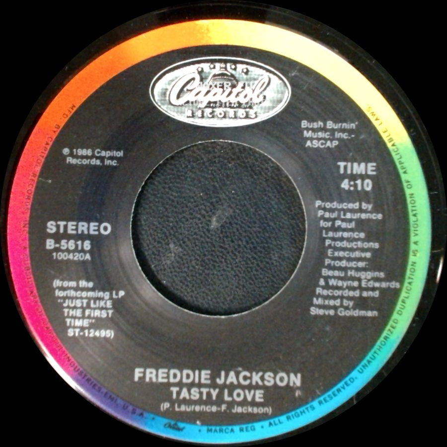 Freddie Jackson - Tasty Love / I Wanna Say I Love You side A