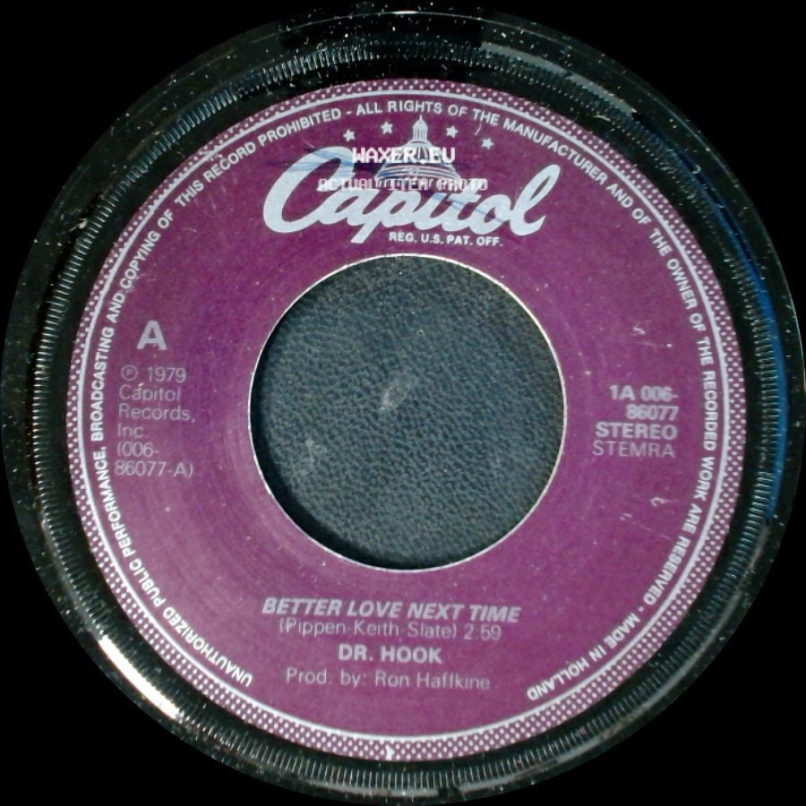 Dr. Hook - Oh! Jesse / Better Love Next Time side B