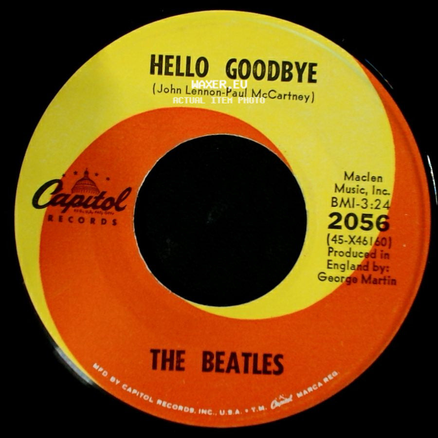 The Beatles - Hello Goodbye / I Am The Walrus side A