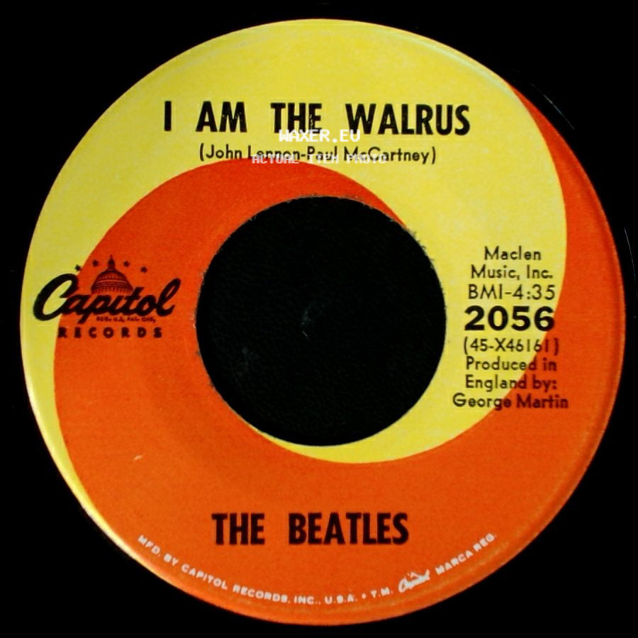 The Beatles - Hello Goodbye / I Am The Walrus side B