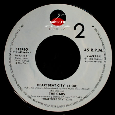 The Cars - Heartbeat City / You Might Think side A