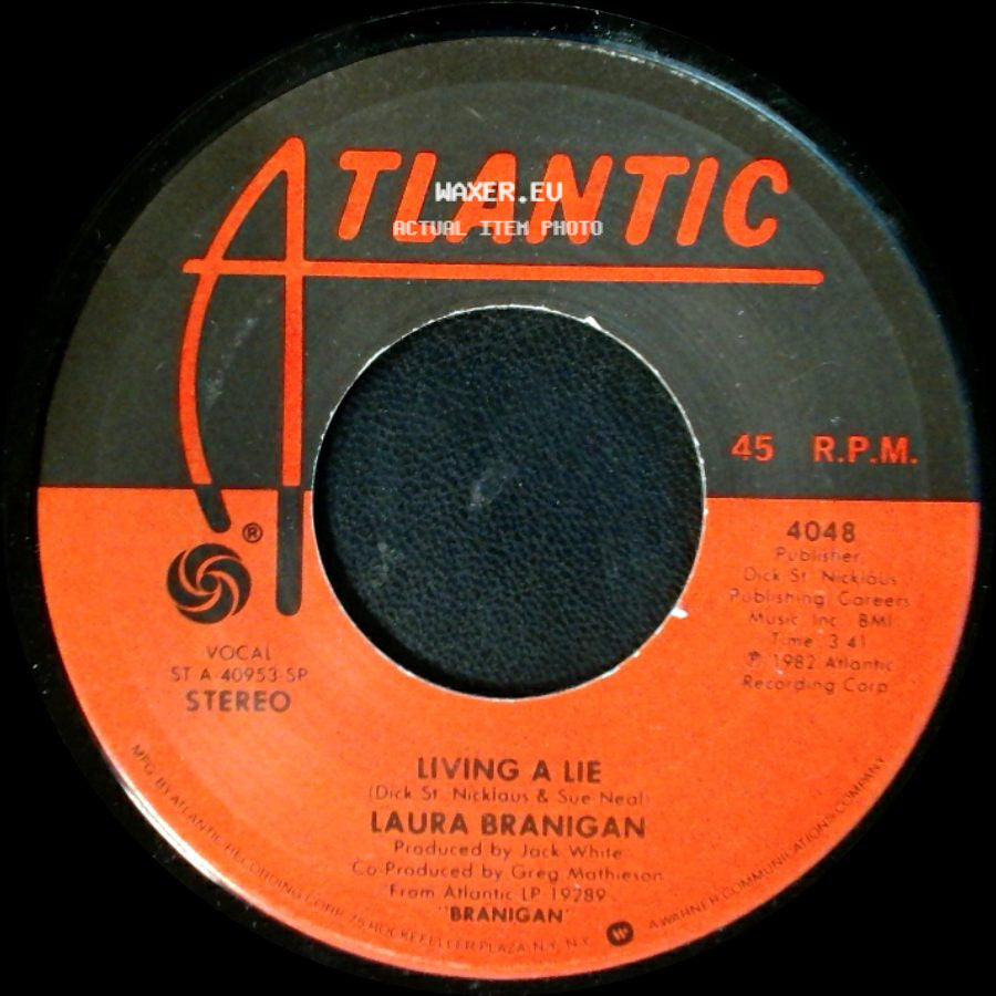 Laura Branigan - Gloria / Living A Lie side B