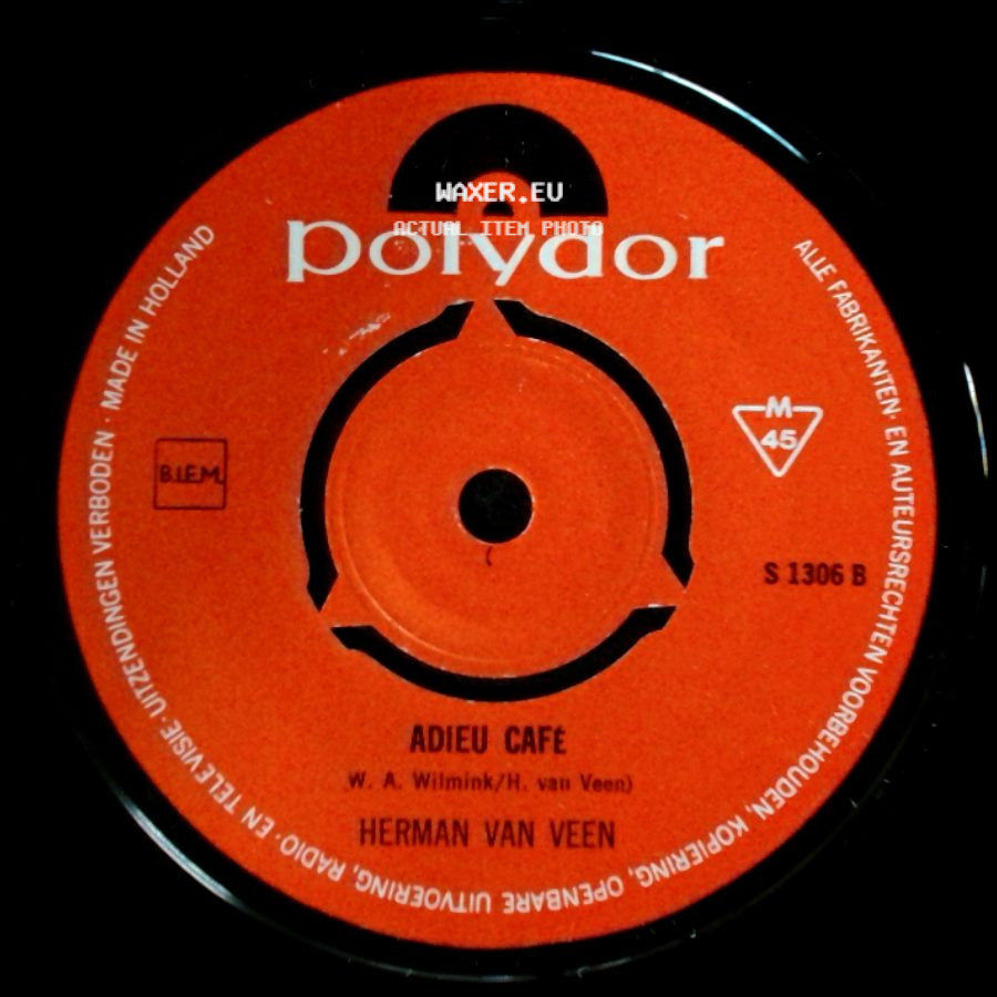Herman Van Veen - Adieu Café / Suzanne side A