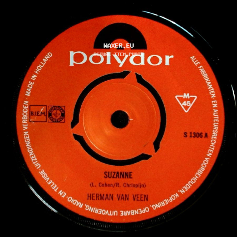 Herman Van Veen - Adieu Café / Suzanne side B