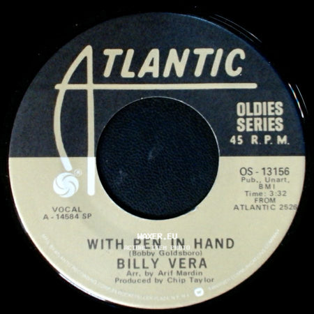 Robert & Johnny / Billy Vera - You're Mine / With Pen In Hand side B
