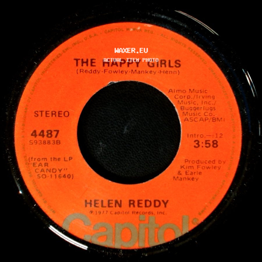 Helen Reddy - The Happy Girls / Laissez Les Bontemps Rouler side A