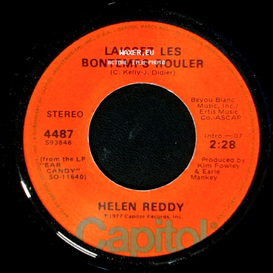 Helen Reddy - The Happy Girls / Laissez Les Bontemps Rouler side B