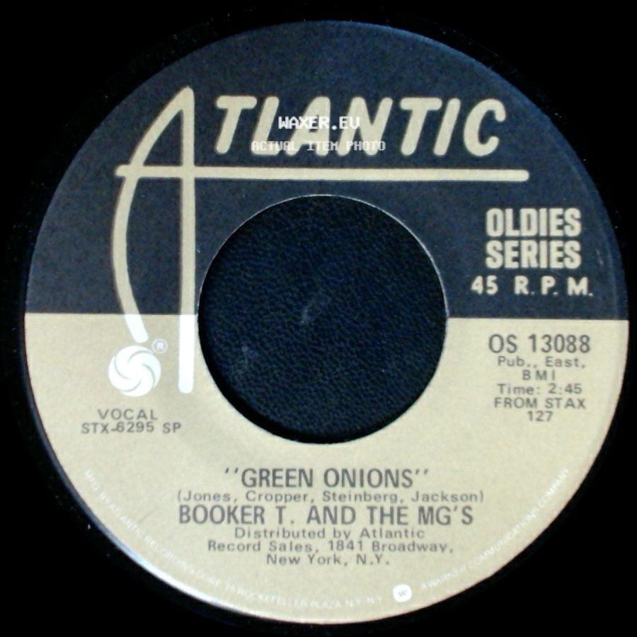 Booker T. And The Mg's / Booker T. & The Mg's - Green Onions / Chinese Checkers side A