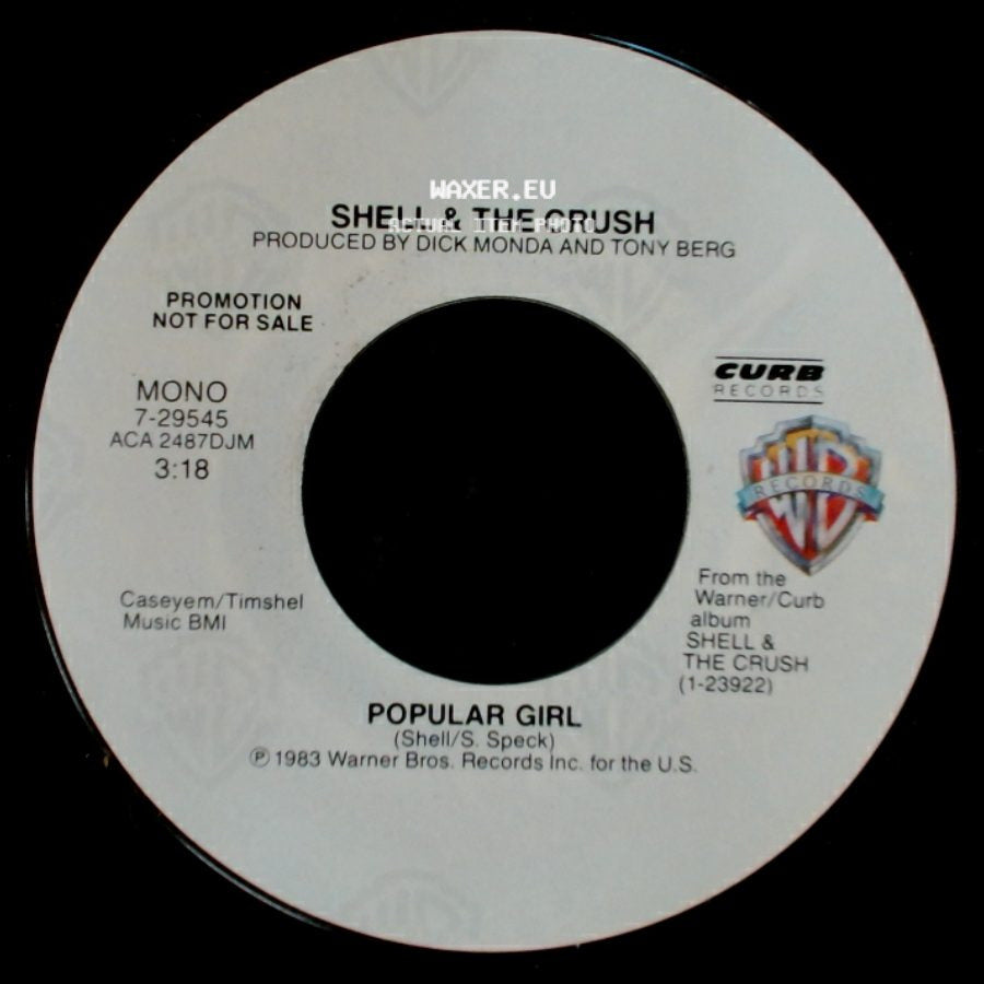 Shell & The Crush - Popular Girl / Popular Girl side A