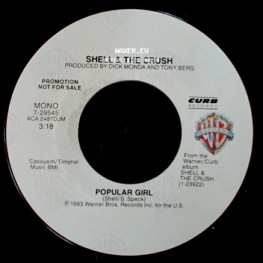 Shell & The Crush - Popular Girl / Popular Girl side A