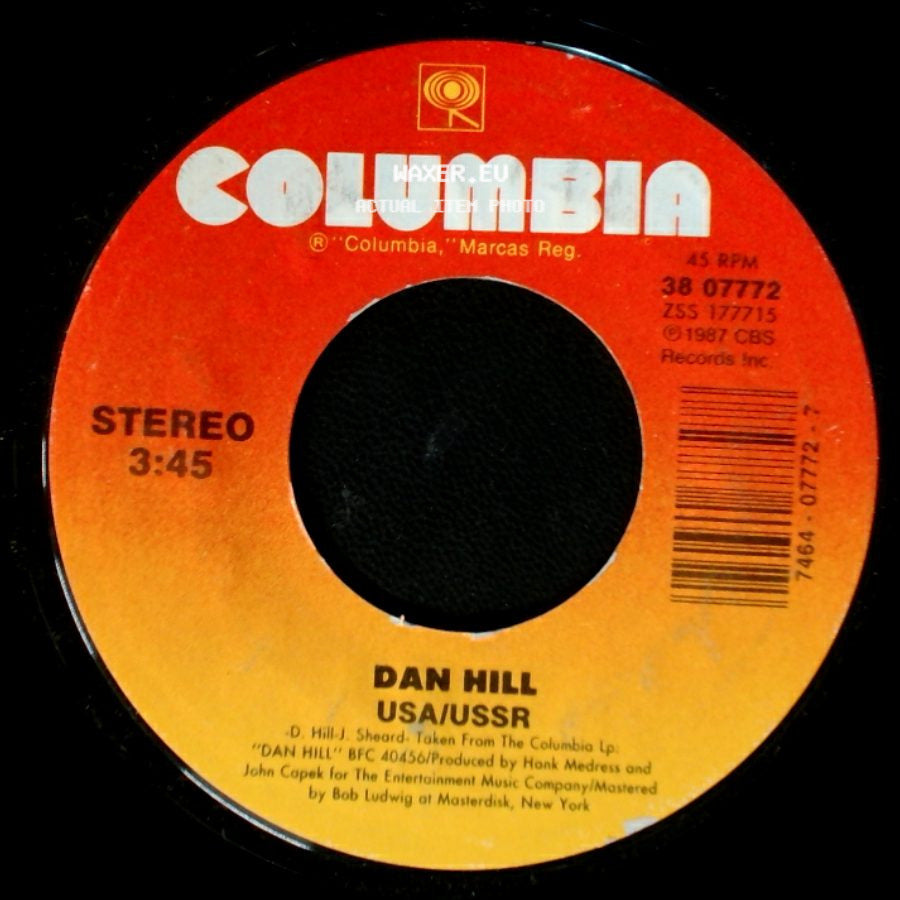 Dan Hill - Usa/Ussr / Carmelia side A