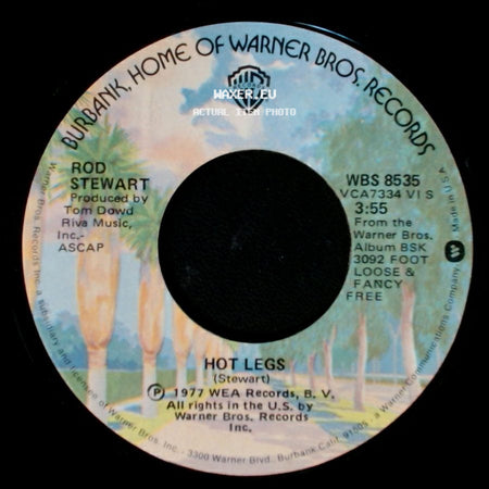 Rod Stewart - Hot Legs / You're Insane side A