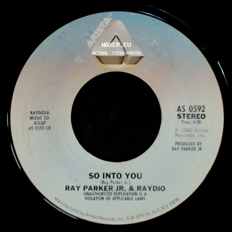 Ray Parker Jr. & Raydio - So Into You / A Woman Needs Love (Just Like You Do) side A