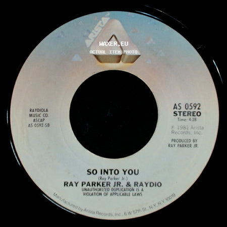 Ray Parker Jr. & Raydio - So Into You / A Woman Needs Love (Just Like You Do) side A