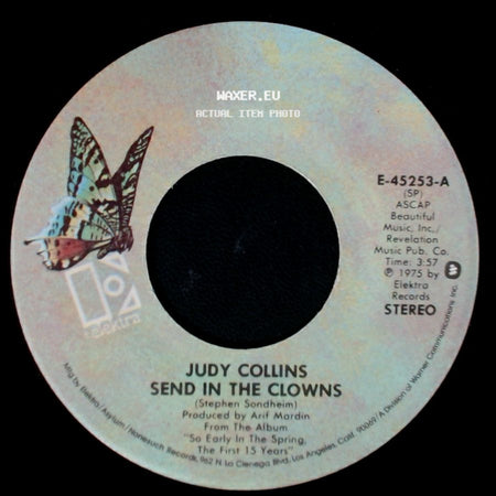 Judy Collins - Houses / Send In The Clowns side B