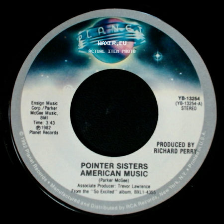 Pointer Sisters - American Music / I Want To Do It With You side A