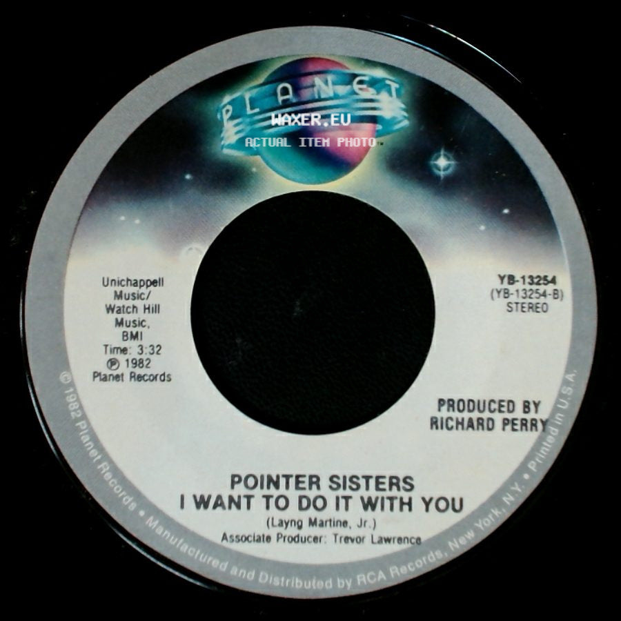 Pointer Sisters - American Music / I Want To Do It With You side B