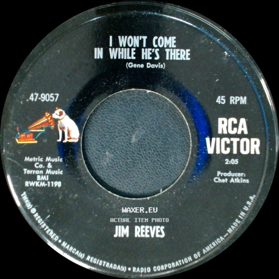 Jim Reeves - Maureen / I Won't Come In While He's There side B