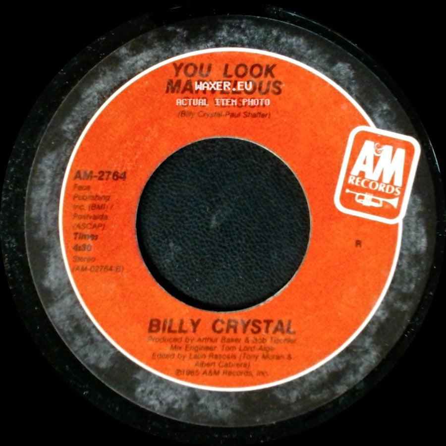 Billy Crystal - You Look Marvelous Dub Version / You Look Marvelous side A
