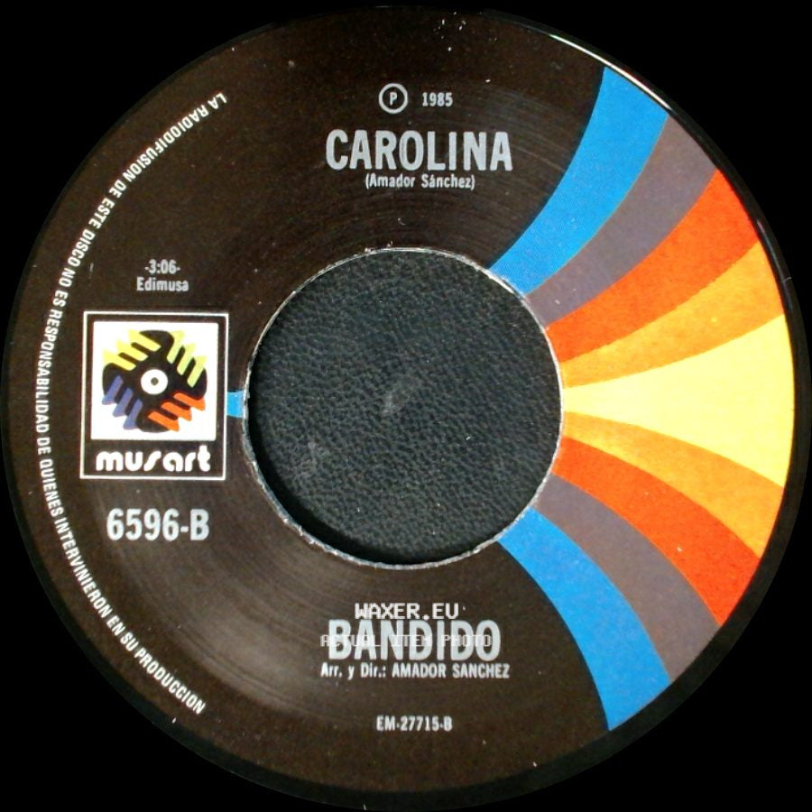 Amador Sánchez / Bandido - Bandido / Lagrimitas side A