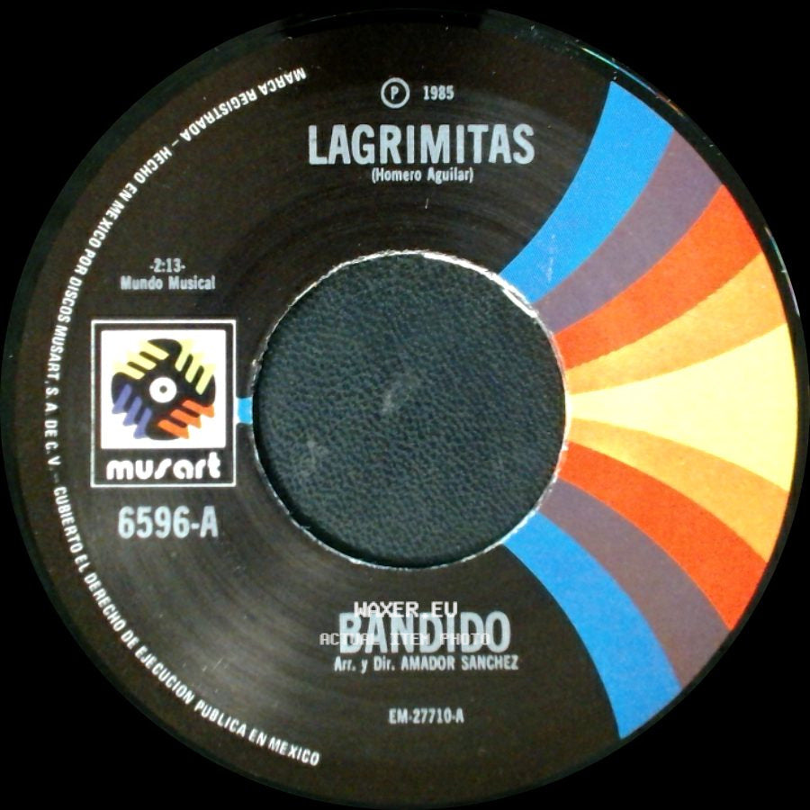 Amador Sánchez / Lagrimitas - Carolina / Bandido side B
