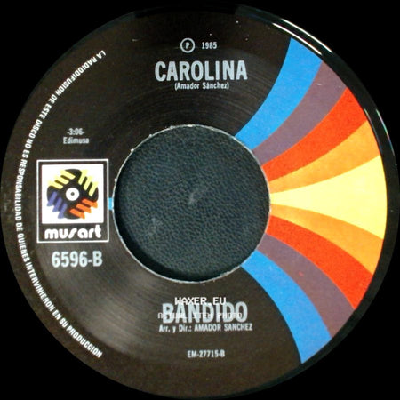 Carolina / Lagrimitas - Bandido / Bandido side A