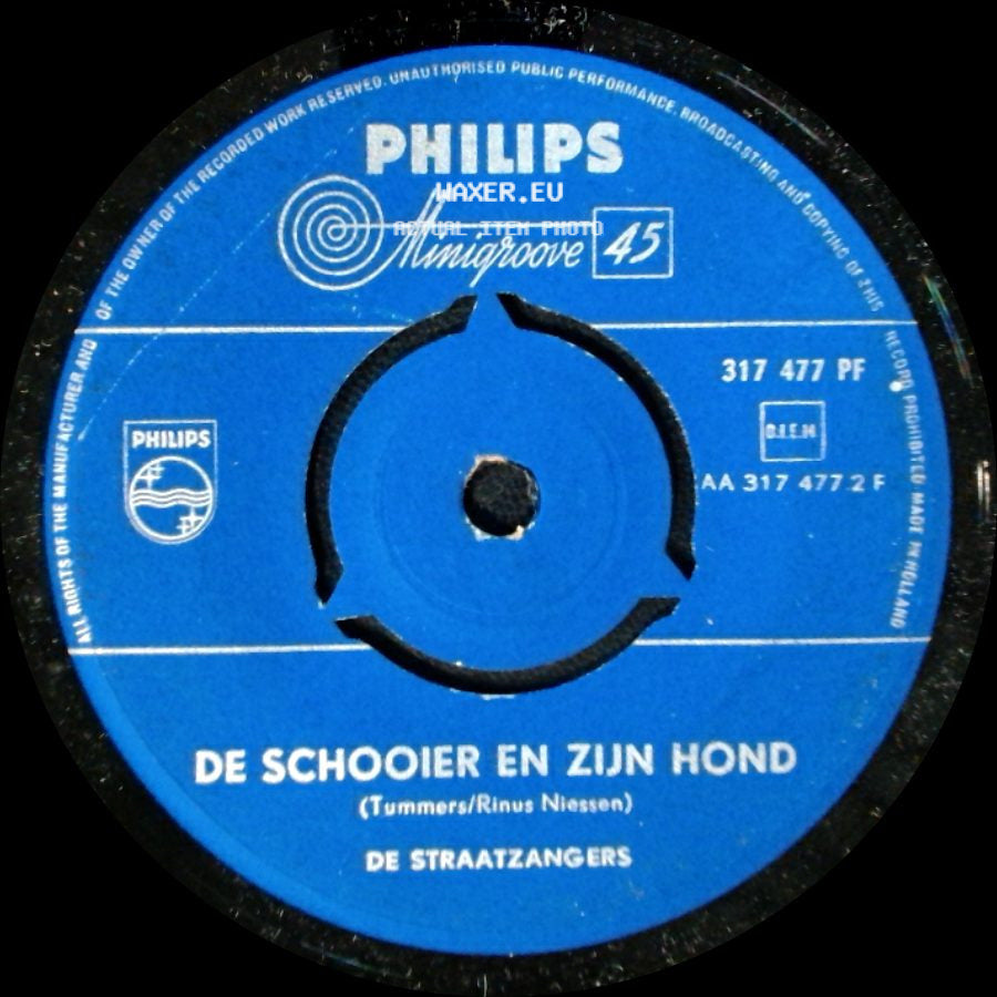 De Straatzangers - De Schooier En Zijn Hond / Een Oude Bierfles side A