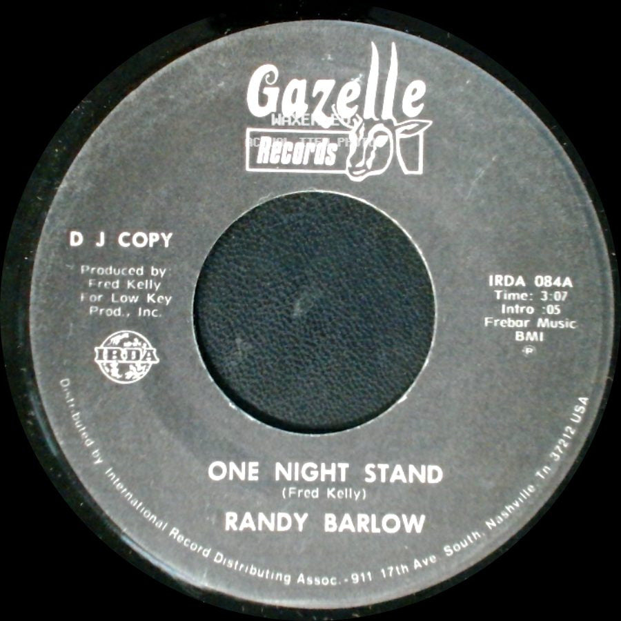 Randy Barlow - One Night Stand / One Night Stand side A