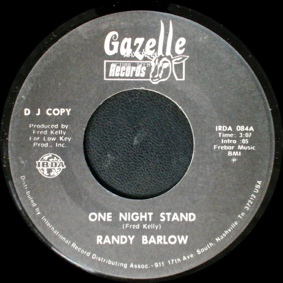 Randy Barlow - One Night Stand / One Night Stand side A