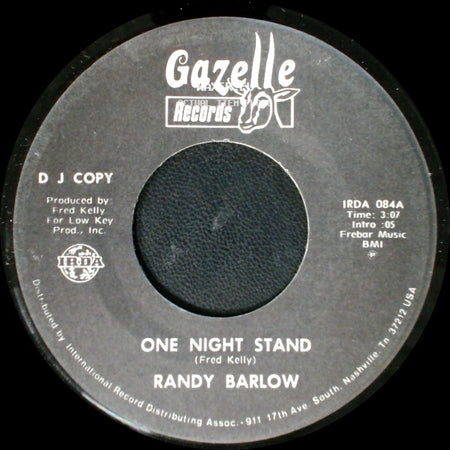 Randy Barlow - One Night Stand / One Night Stand side A