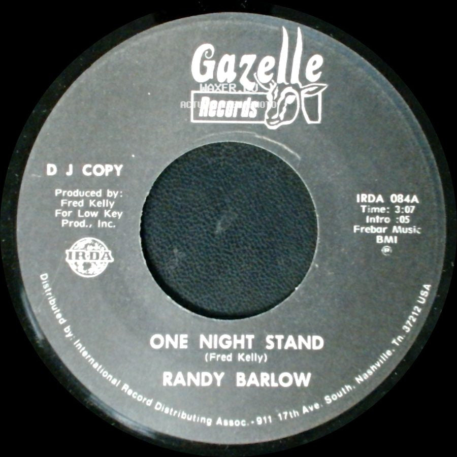 Randy Barlow - One Night Stand / One Night Stand side B