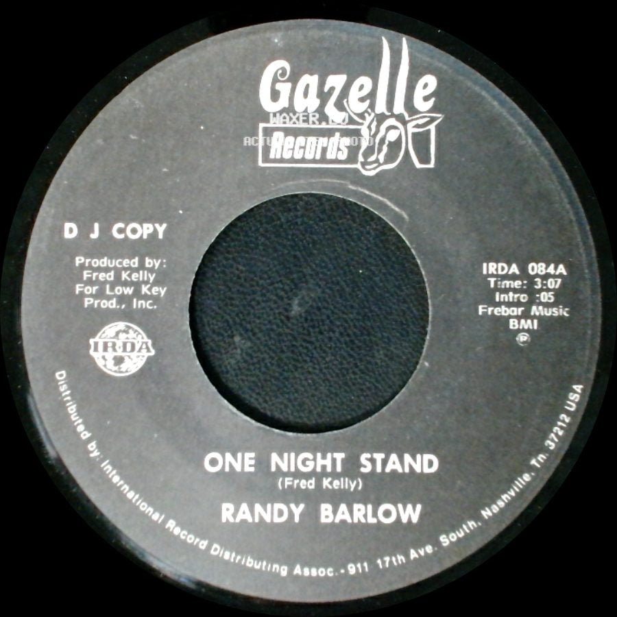 Randy Barlow - One Night Stand / One Night Stand side A