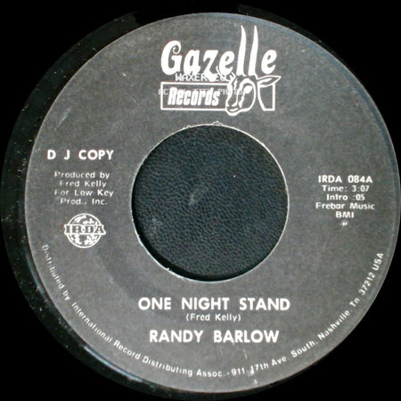Randy Barlow - One Night Stand / One Night Stand side B