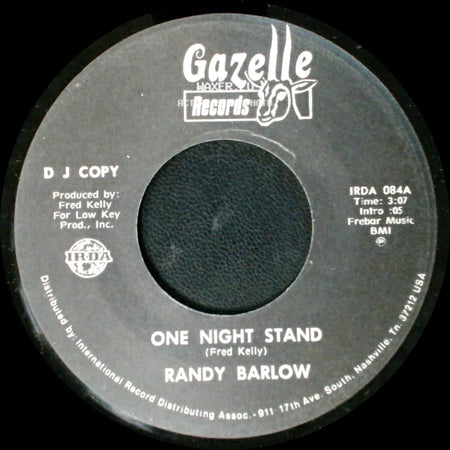 Randy Barlow - One Night Stand / One Night Stand side B