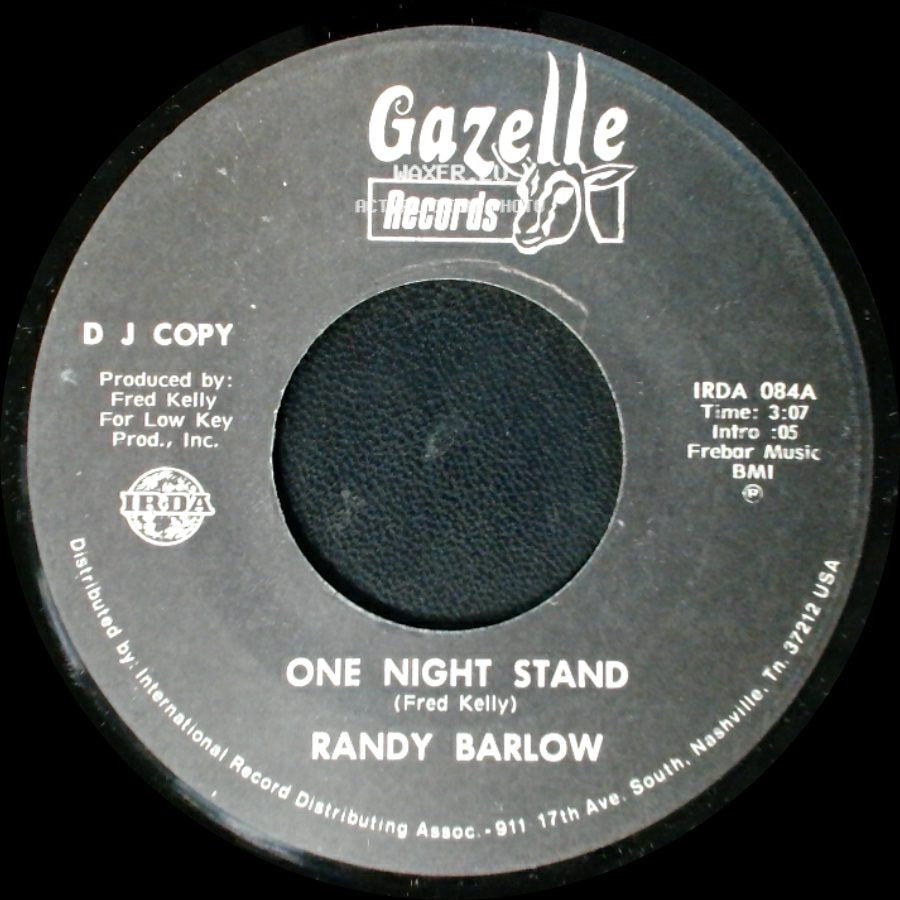 Randy Barlow - One Night Stand / One Night Stand side A