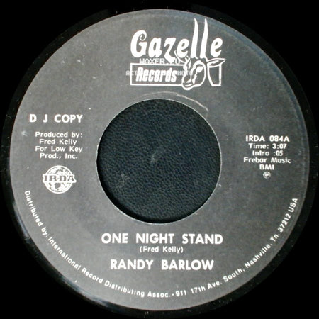 Randy Barlow - One Night Stand / One Night Stand side A
