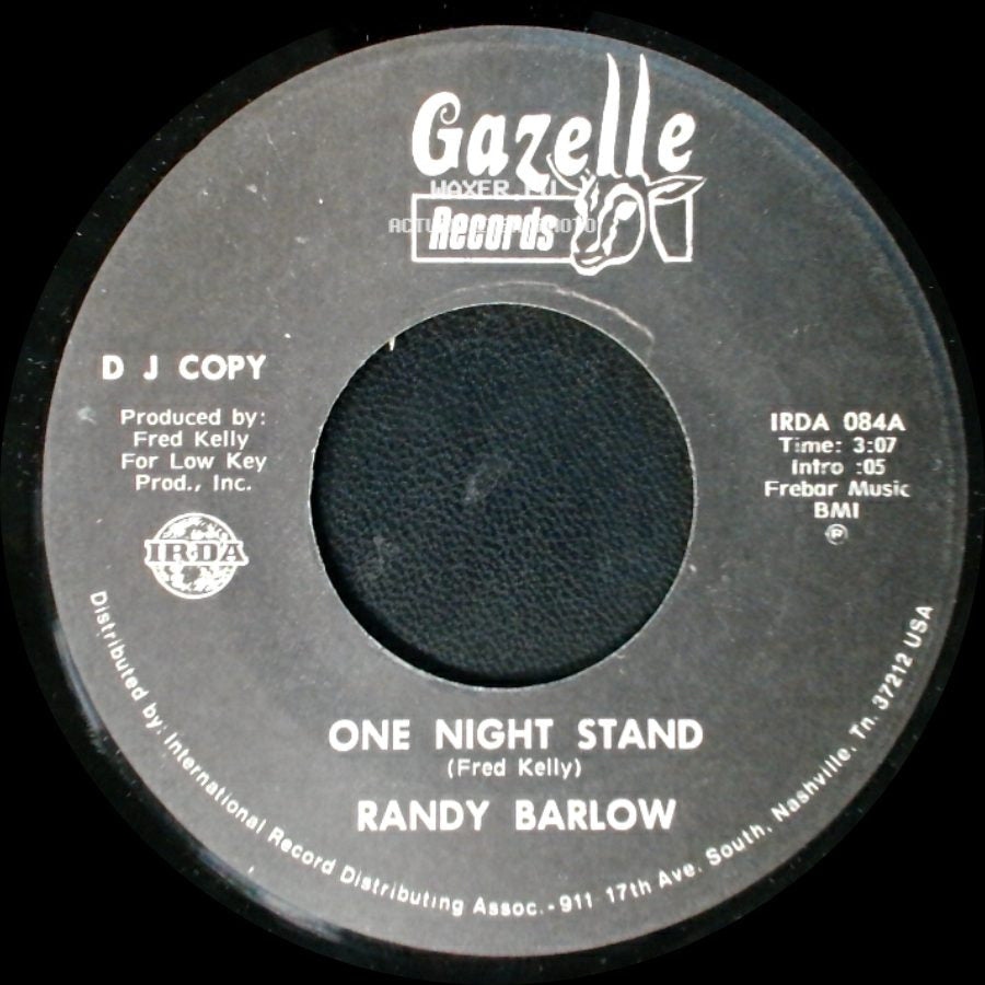 Randy Barlow - One Night Stand / One Night Stand side B