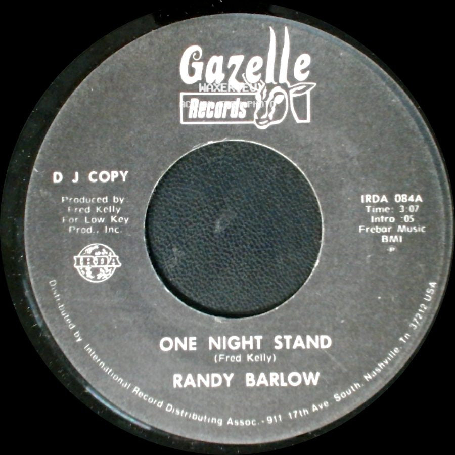 Randy Barlow - One Night Stand / One Night Stand side A